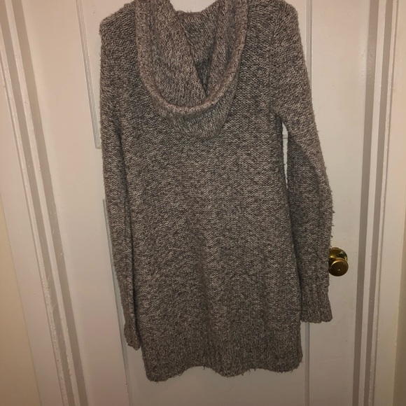 Decree Gray Long Cardigan Sweater with Shawl Collar, new or lightly used X-Large - Picture 12 of 13